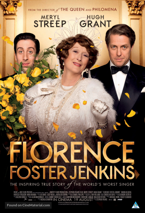 Florence Foster Jenkins - South African Movie Poster