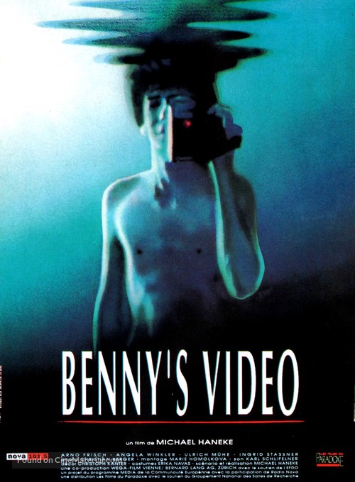 Benny&#039;s Video - French Movie Poster