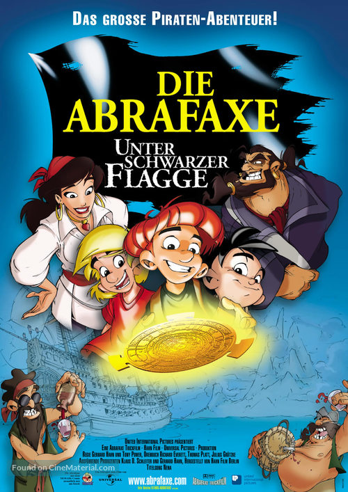Abrafaxe - Unter schwarzer Flagge, Die - German Movie Poster