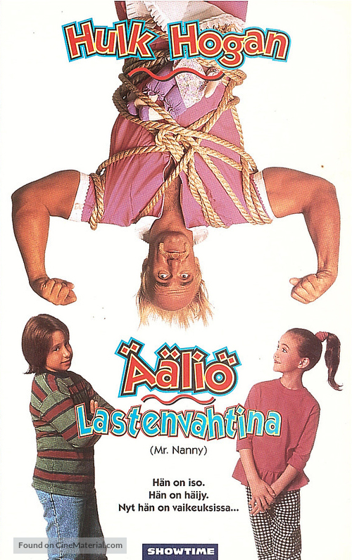 Mr. Nanny - Finnish VHS movie cover