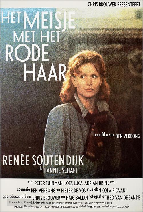Het meisje met het rode haar - Dutch Movie Poster