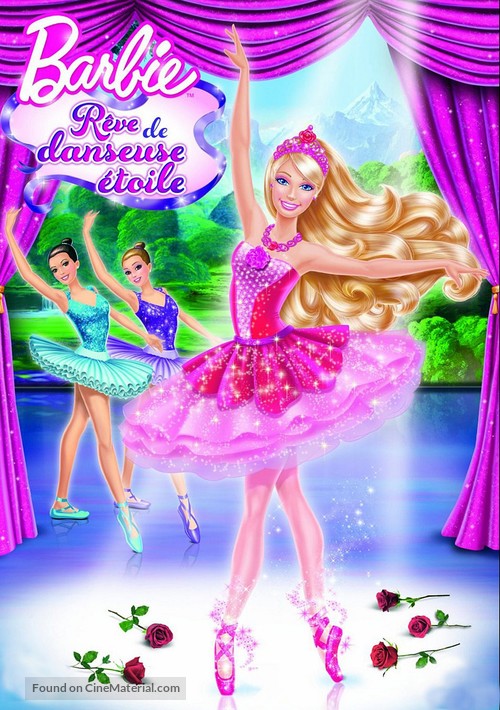 Barbie in the Pink Shoes - French DVD movie cover