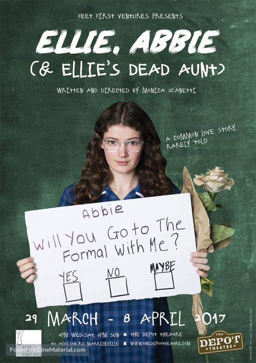 Ellie &amp; Abbie (&amp; Ellie&#039;s Dead Aunt) - Australian Movie Poster