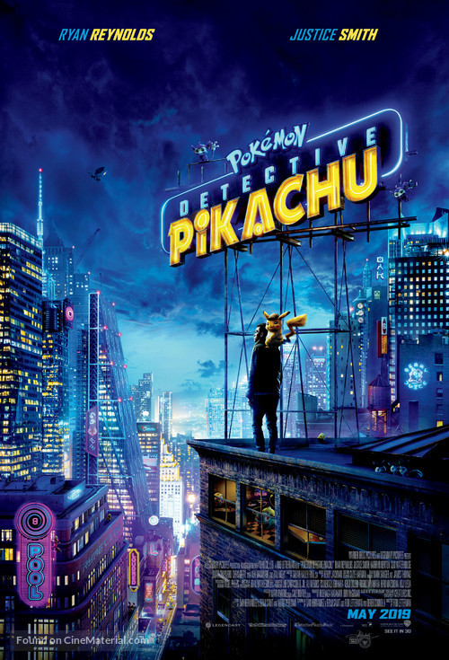 Pok&eacute;mon: Detective Pikachu - Indonesian Movie Poster