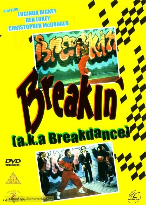 Breakin&#039; - British DVD movie cover