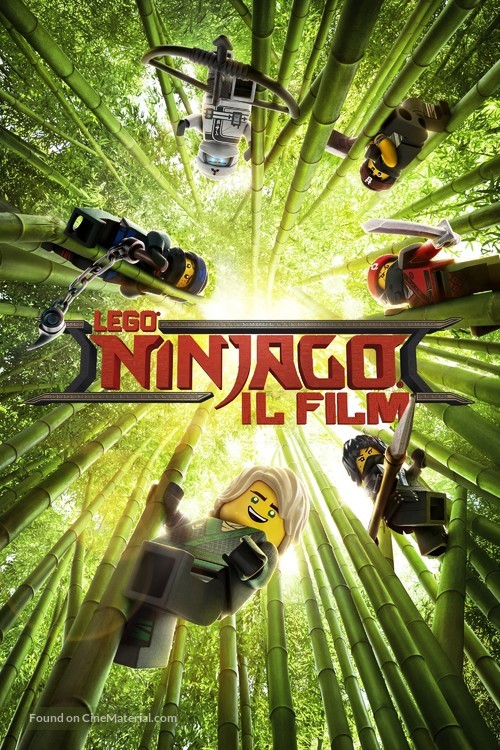 The Lego Ninjago Movie - Italian Movie Cover