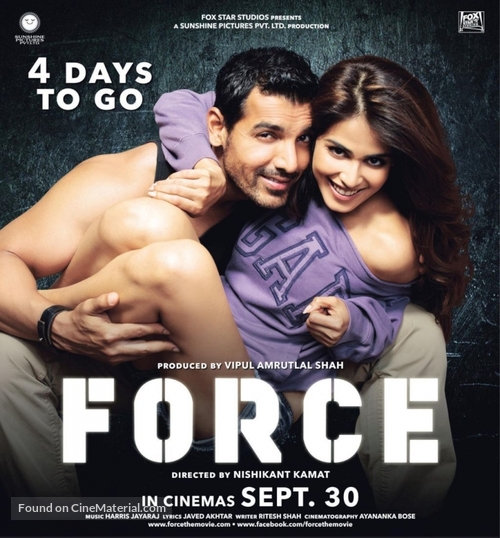 Force - Indian Movie Poster