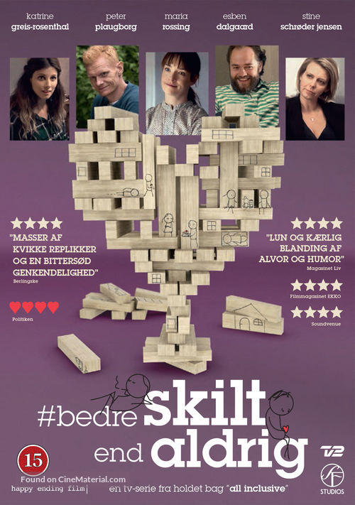 &quot;Bedre skilt end aldrig&quot; - Danish Movie Cover