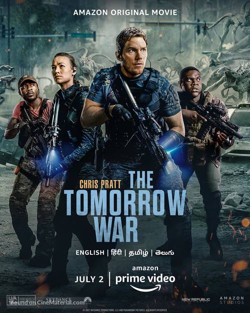The Tomorrow War - Indian Movie Poster