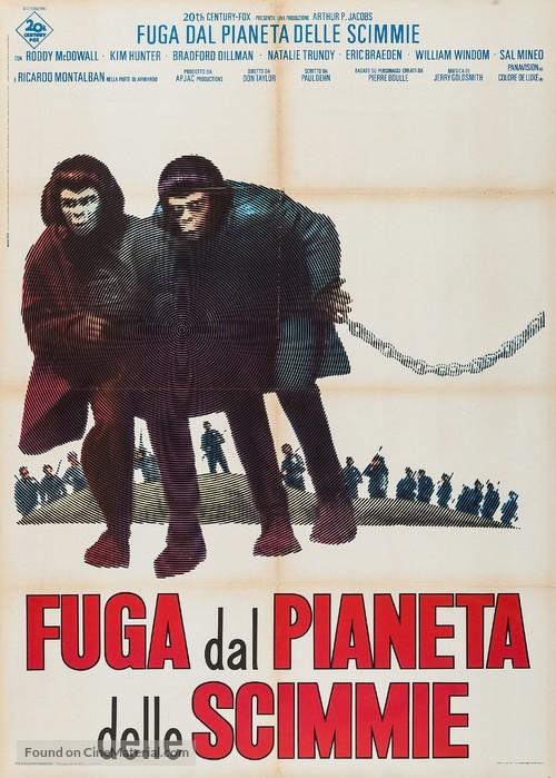 Escape from the Planet of the Apes - Italian Movie Poster