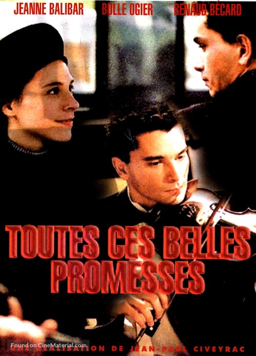 Toutes ces belles promesses - French Movie Cover