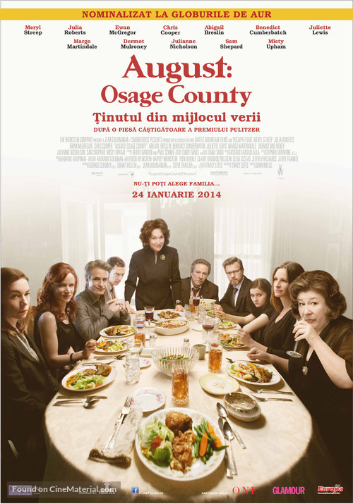 August: Osage County - Romanian Movie Poster