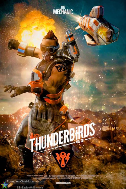 &quot;Thunderbirds Are Go&quot; - British Movie Poster