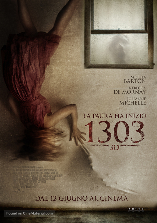 Apartment 1303 3D - Italian Movie Poster