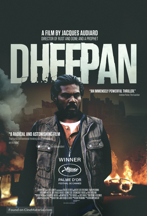 Dheepan - British Movie Poster