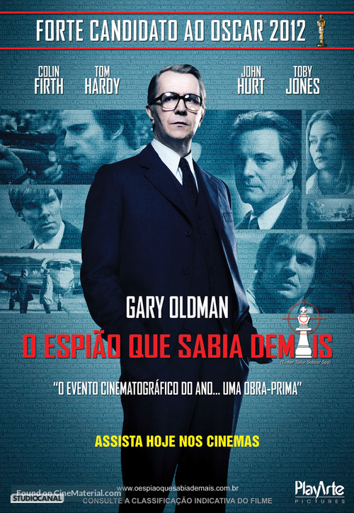 Tinker Tailor Soldier Spy - Brazilian Movie Poster