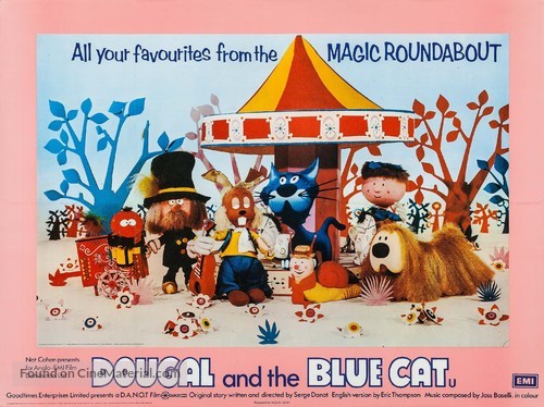 Pollux et le chat bleu - British Movie Poster