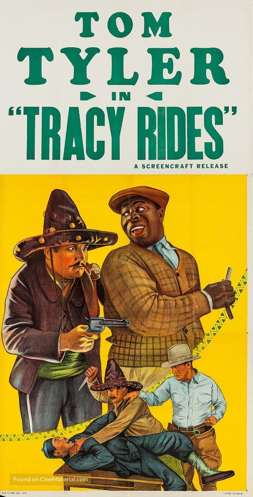 Tracy Rides - Movie Poster