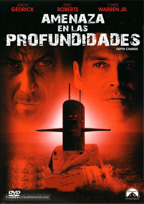 Depth Charge - Spanish DVD movie cover