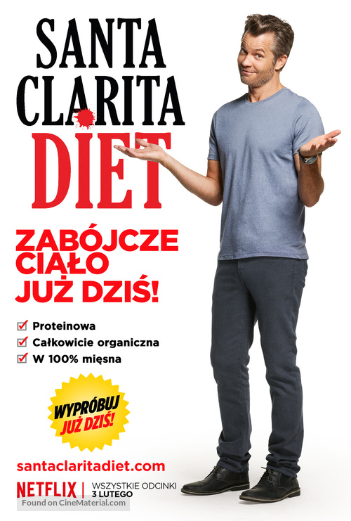 &quot;Santa Clarita Diet&quot; - Polish Movie Poster