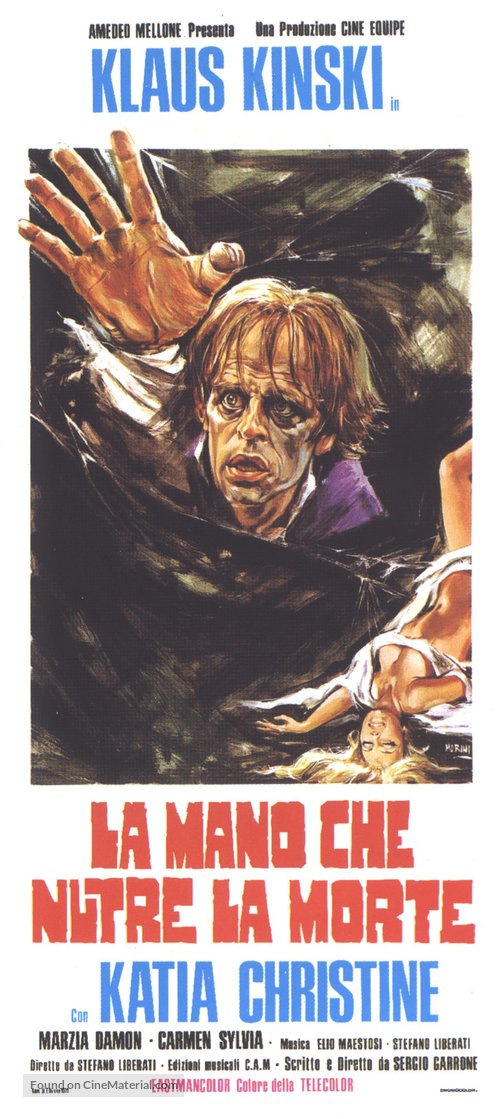 La mano che nutre la morte - Italian Movie Poster
