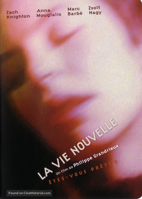 La vie nouvelle - Canadian Movie Cover