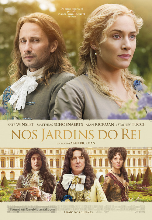 A Little Chaos - Portuguese Movie Poster