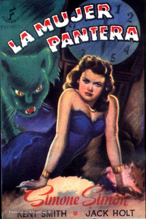 Cat People - Spanish Movie Poster