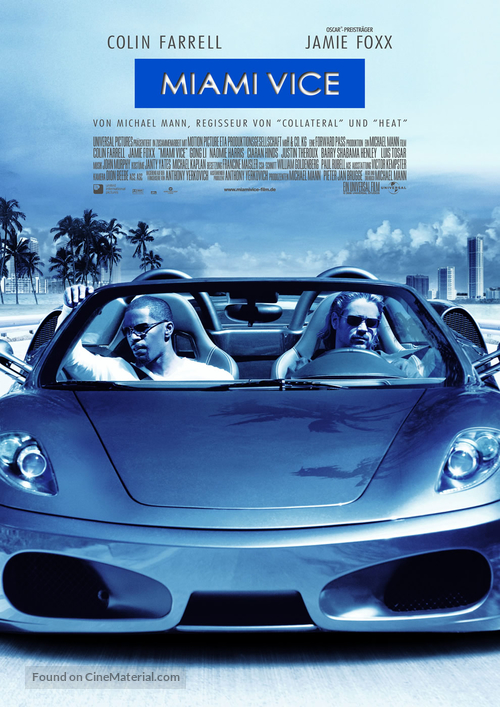 Miami Vice - German Movie Poster