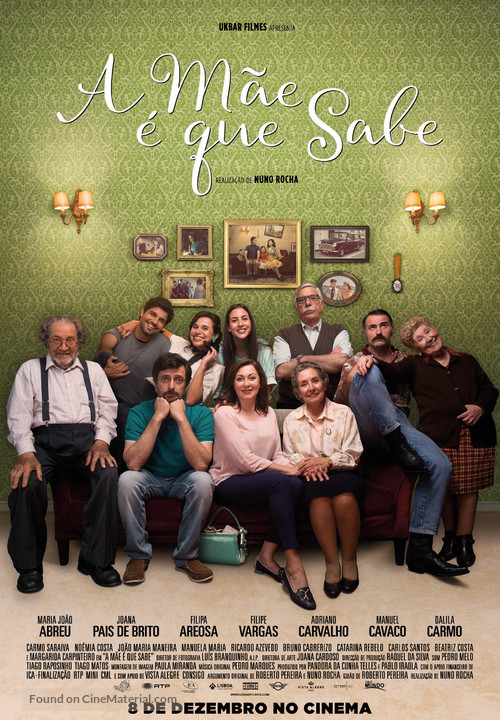 A M&atilde;e &eacute; que Sabe - Portuguese Movie Poster