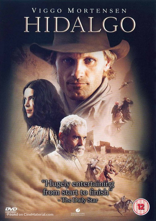 Hidalgo - British DVD movie cover