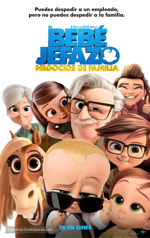 The Boss Baby: Family Business - Spanish Movie Poster