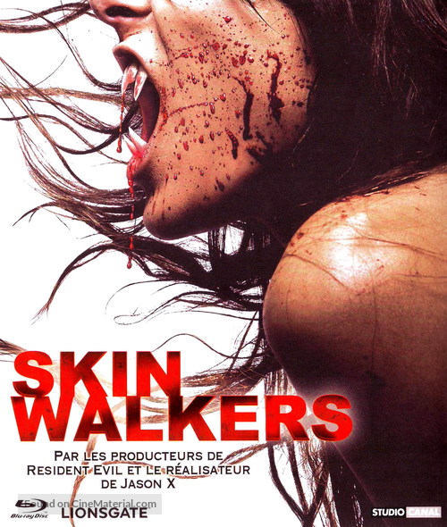 Skinwalkers - French Blu-Ray movie cover