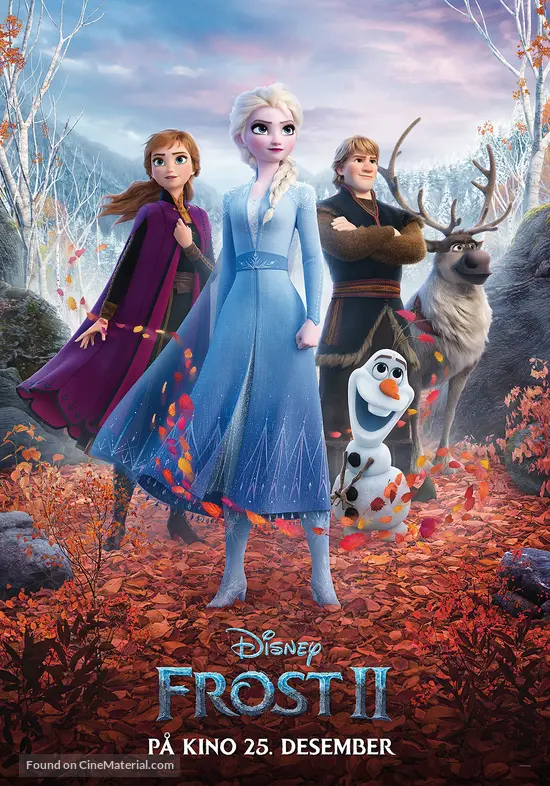 Frozen II - Norwegian Movie Poster