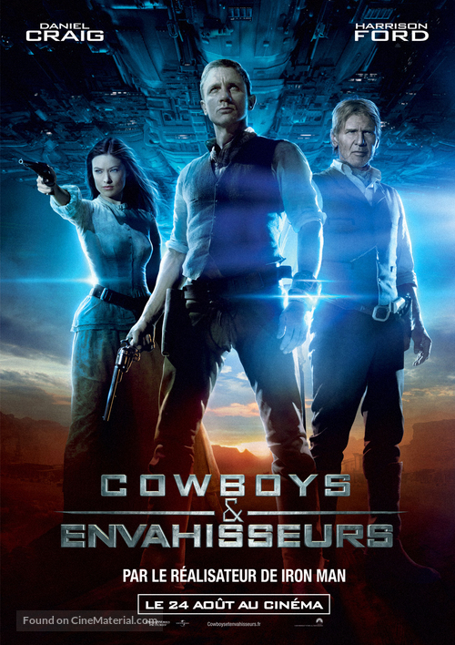 Cowboys &amp; Aliens - French Movie Poster