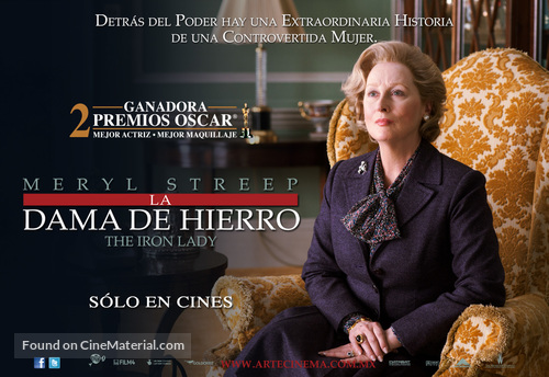 The Iron Lady - Mexican Movie Poster