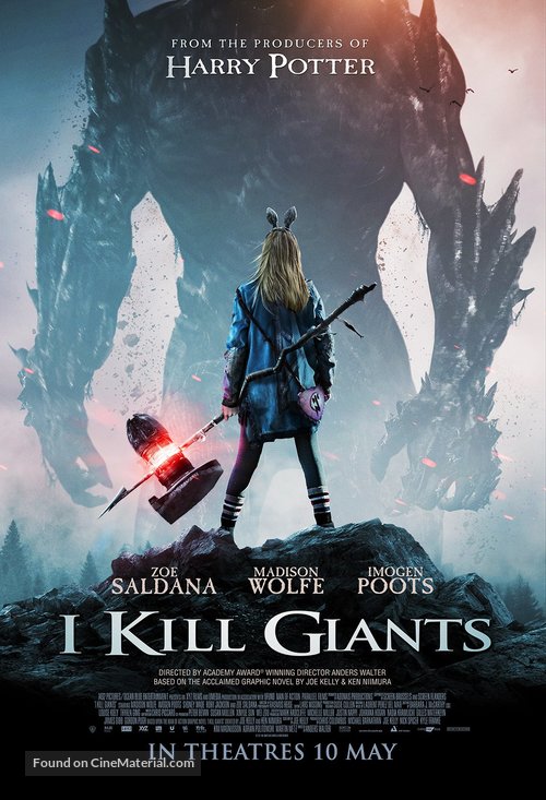 I Kill Giants - Singaporean Movie Poster