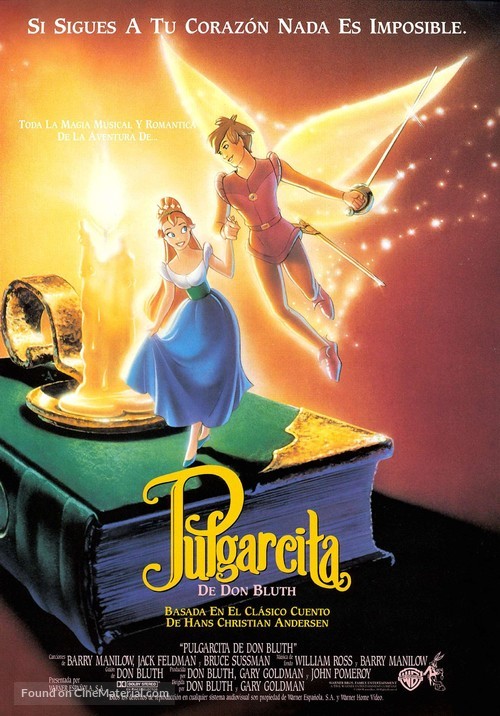 Thumbelina - Spanish Movie Poster