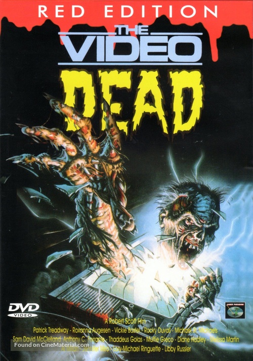 The Video Dead - German DVD movie cover