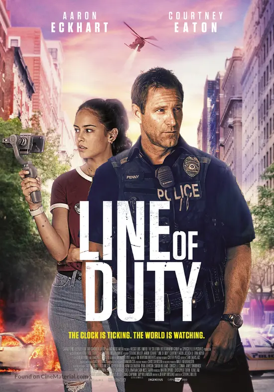 Line of Duty - British Movie Poster