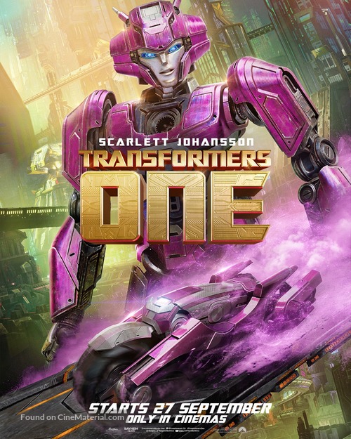 Transformers One - South African Movie Poster