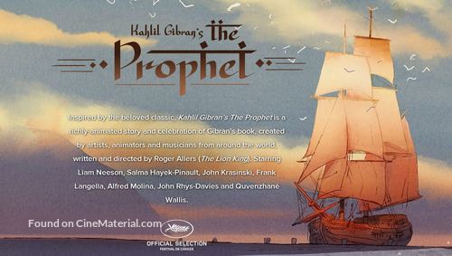 Kahlil Gibran&#039;s The Prophet - Movie Poster