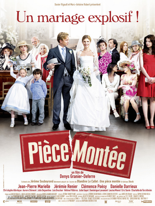 Pi&egrave;ce mont&eacute;e - French Movie Poster