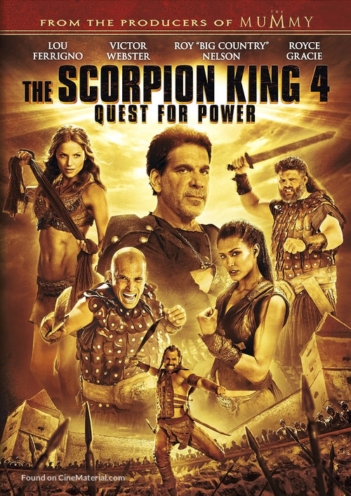 The Scorpion King: The Lost Throne - DVD movie cover