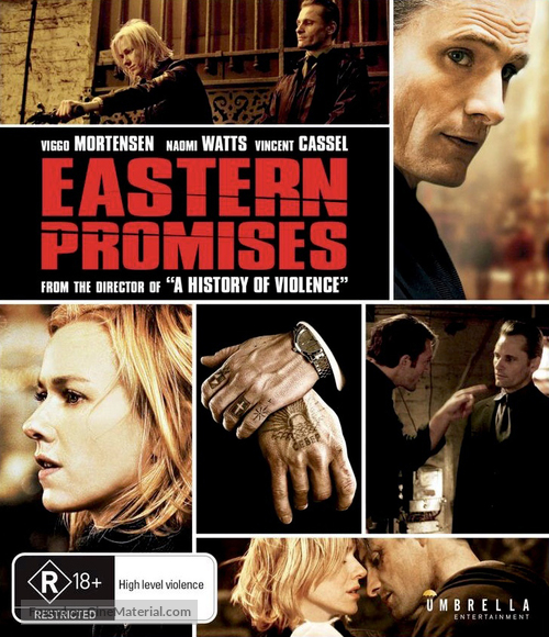 Eastern Promises - Australian Movie Cover