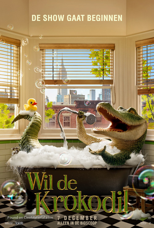 Lyle, Lyle, Crocodile - Dutch Movie Poster