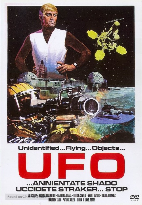 UFO... annientare S.H.A.D.O. stop. Uccidete Straker... - Italian DVD movie cover