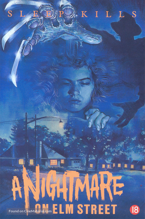 A Nightmare On Elm Street - Dutch VHS movie cover