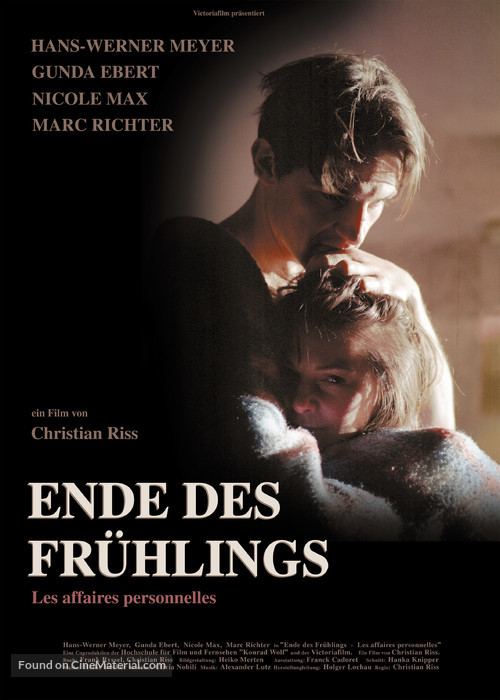 Ende des Fr&uuml;hlings - German poster