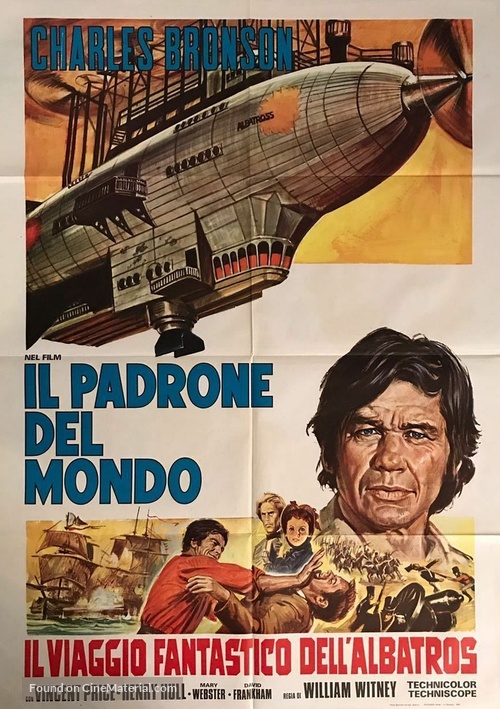 Master of the World - Italian Movie Poster